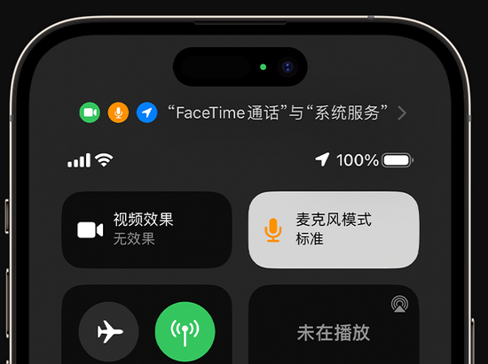 辉南苹果授权维修网点分享iPhone在通话时让你的声音更清晰 