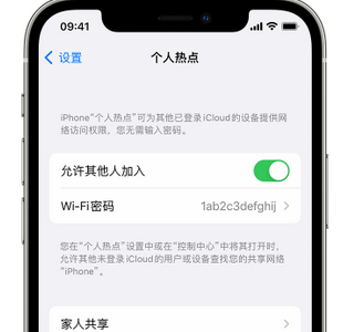 辉南apple服务站点分享iPhone上个人热点丢失了怎么办 