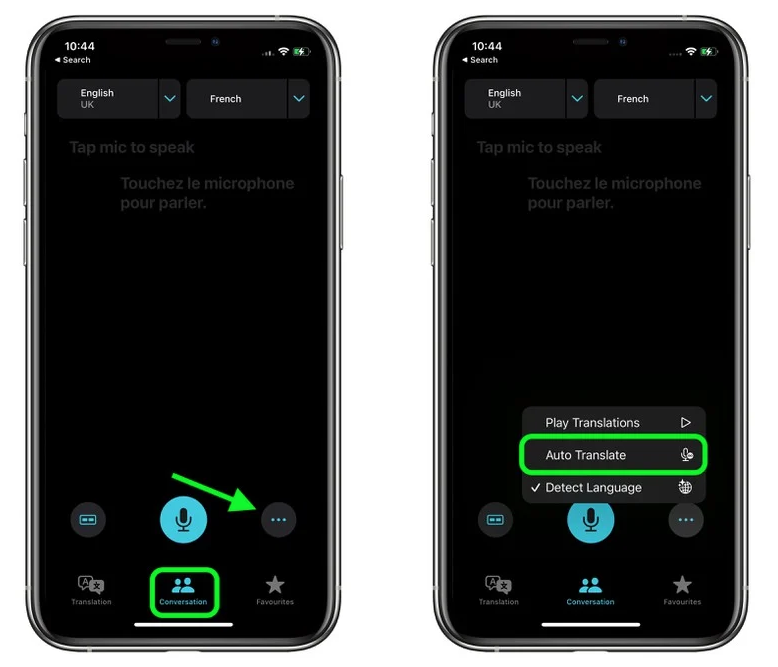 辉南苹果手机维修分享iOS 15 “翻译” App 新改进 