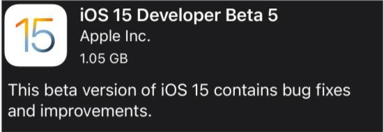 辉南苹果手机维修分享如何升级到iOS15.0 beta5 